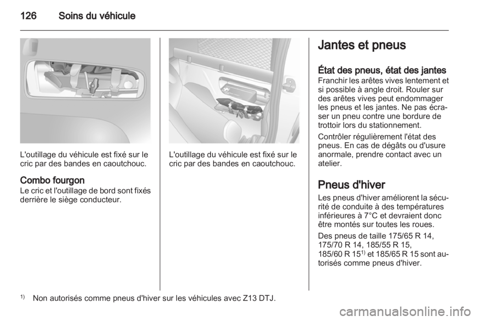 OPEL COMBO 2011.5 Manuel dutilisation (in French) OPEL COMBO 2011.5 Manuel dutilisation (in French)