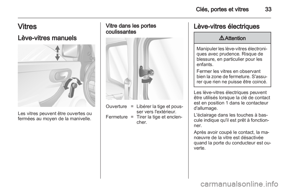 OPEL COMBO 2011.5  Manuel dutilisation (in French) 