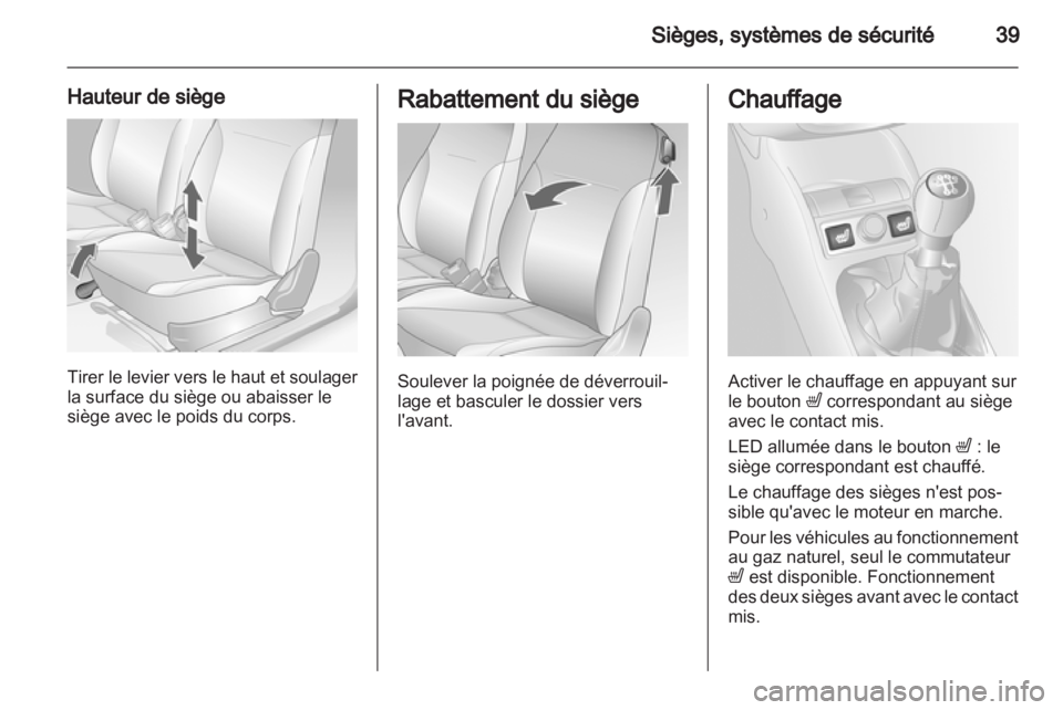 OPEL COMBO 2011.5  Manuel dutilisation (in French) 