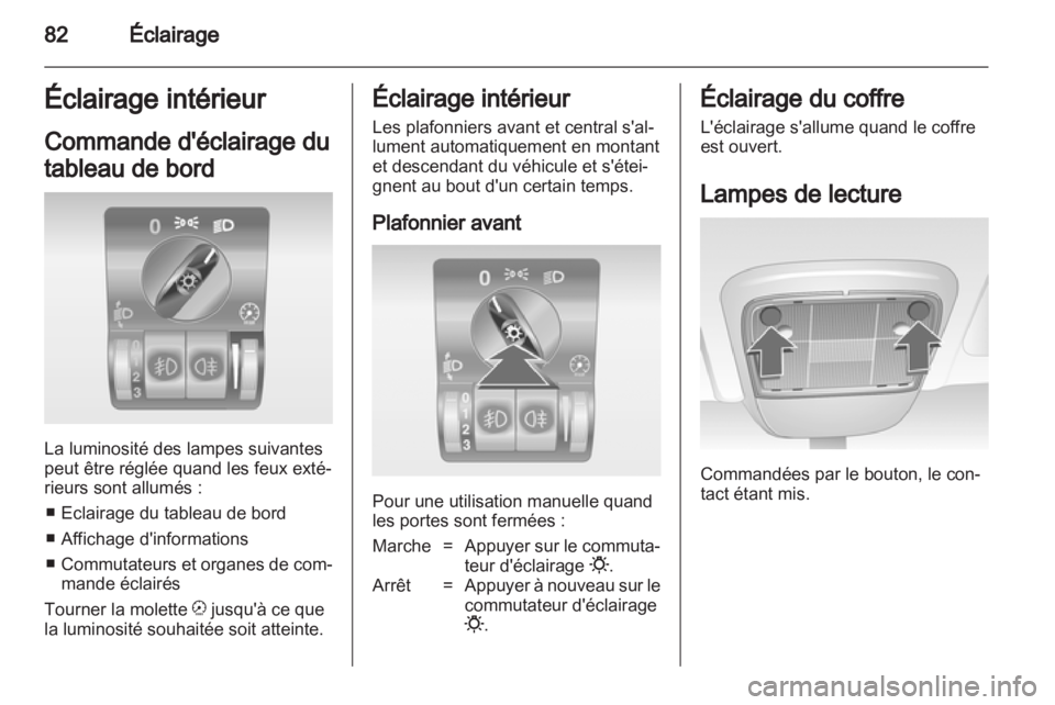 OPEL COMBO 2011.5 Manuel dutilisation (in French) OPEL COMBO 2011.5 Manuel dutilisation (in French)