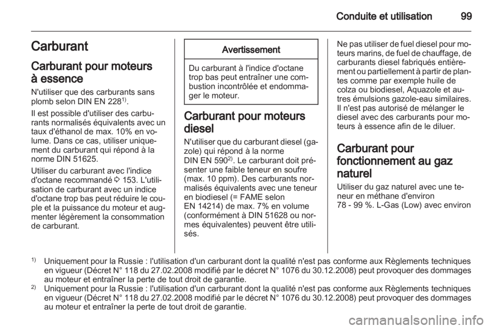 OPEL COMBO 2011.5 Manuel dutilisation (in French) OPEL COMBO 2011.5 Manuel dutilisation (in French)