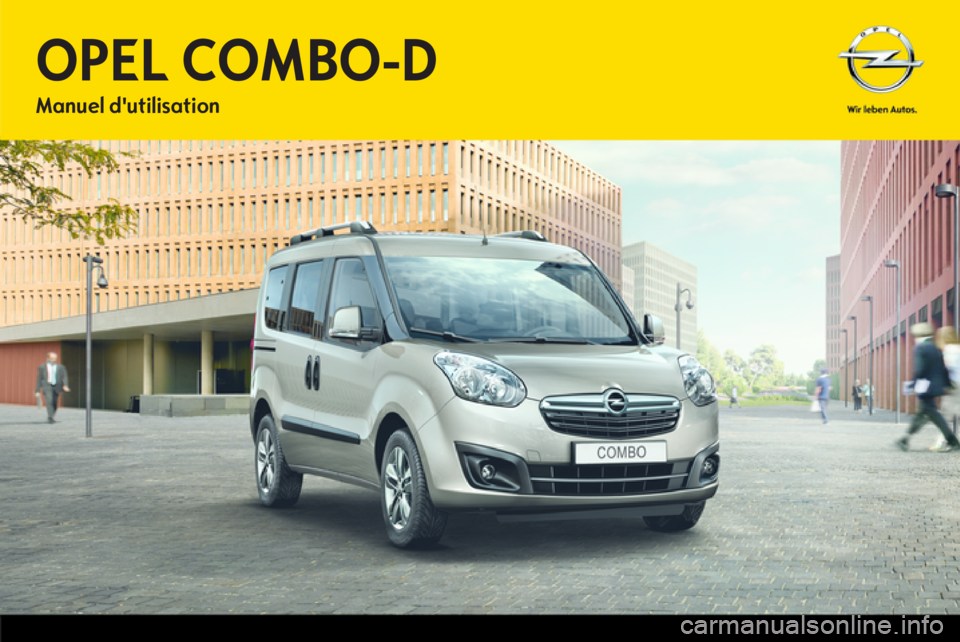 OPEL COMBO D 2013  Manuel dutilisation (in French) 
