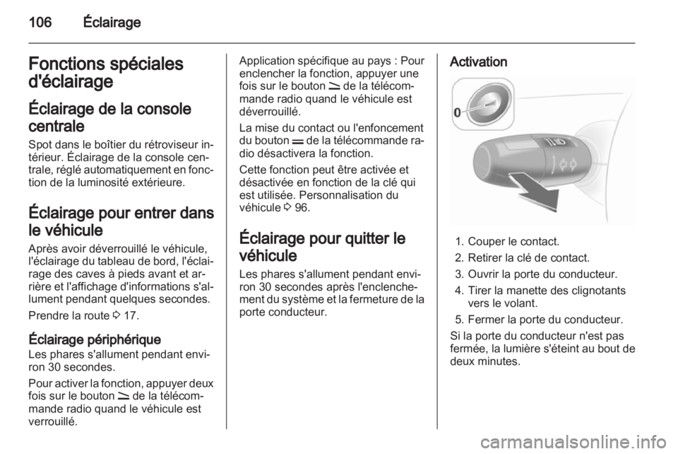 OPEL CORSA 2011  Manuel dutilisation (in French) 