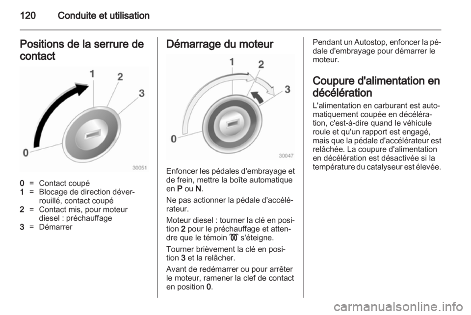 OPEL CORSA 2011  Manuel dutilisation (in French) 