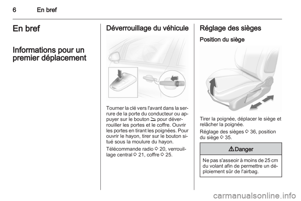 OPEL CORSA 2011  Manuel dutilisation (in French) 