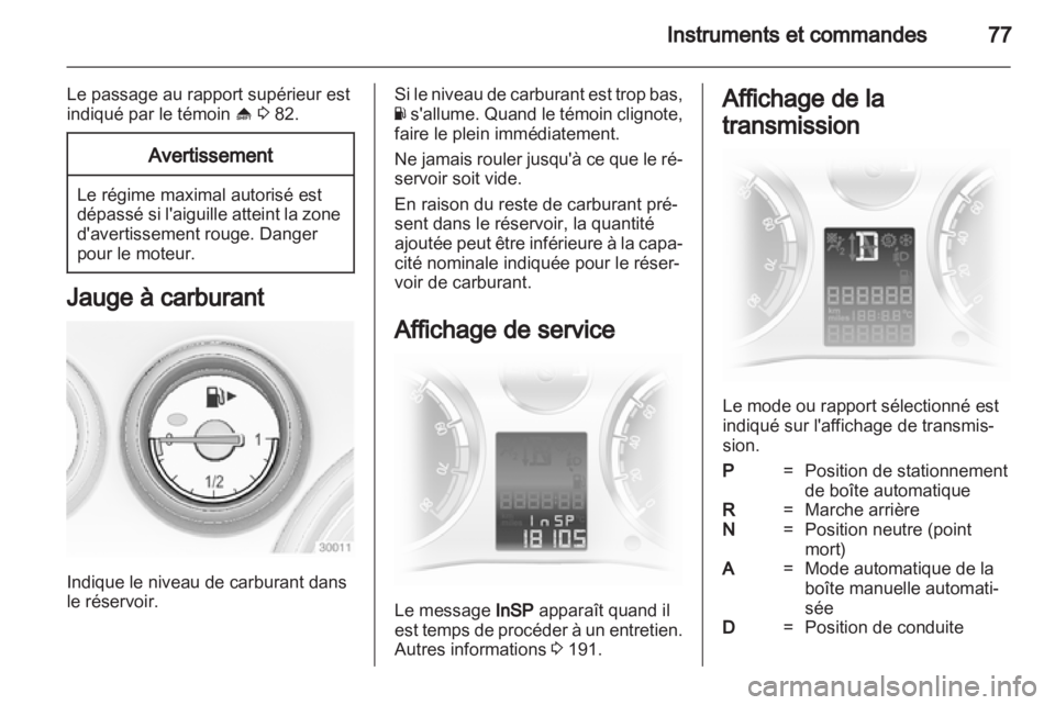OPEL CORSA 2011  Manuel dutilisation (in French) 