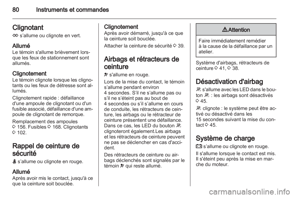 OPEL CORSA 2011  Manuel dutilisation (in French) 