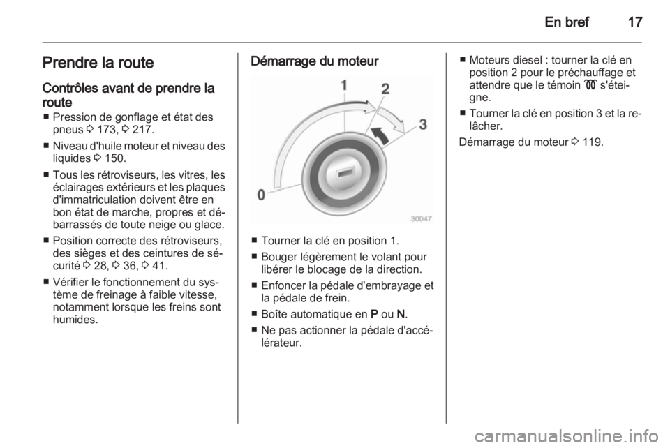 OPEL CORSA 2011.5 Manuel dutilisation (in French) OPEL CORSA 2011.5 Manuel dutilisation (in French)