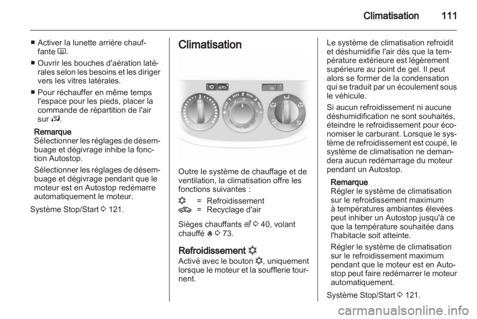 OPEL CORSA 2012.5 Manuel dutilisation (in French) OPEL CORSA 2012.5 Manuel dutilisation (in French)
