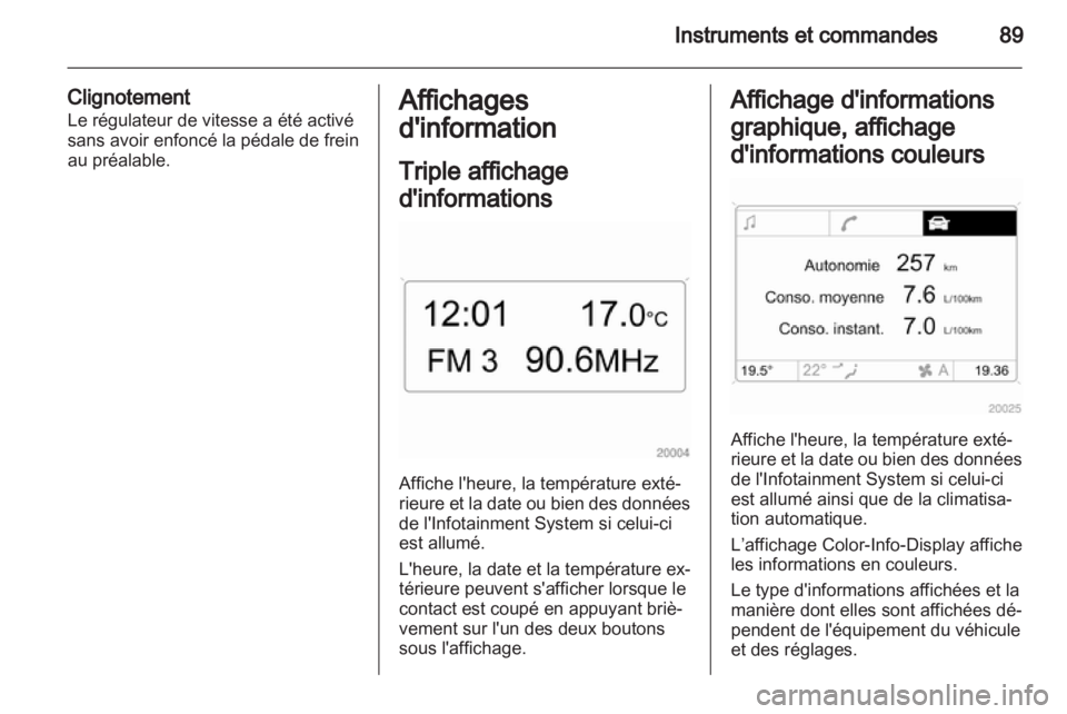 OPEL CORSA 2012.5 Manuel dutilisation (in French) OPEL CORSA 2012.5 Manuel dutilisation (in French)