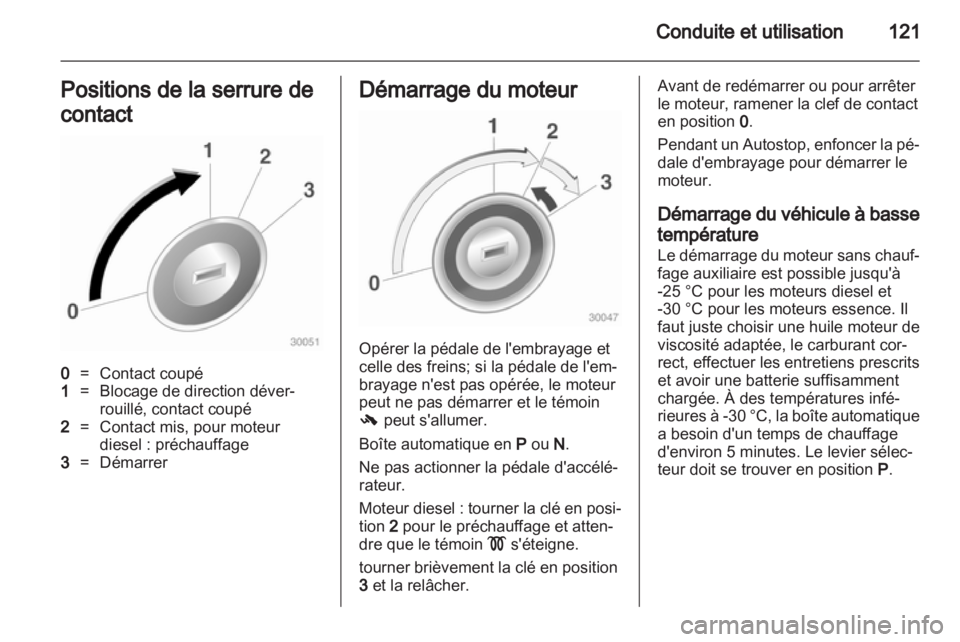 OPEL CORSA 2013 Manuel dutilisation (in French) OPEL CORSA 2013 Manuel dutilisation (in French)