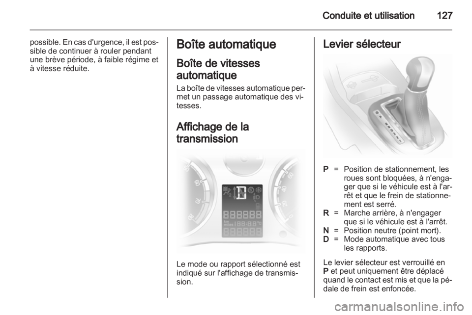 OPEL CORSA 2013 Manuel dutilisation (in French) OPEL CORSA 2013 Manuel dutilisation (in French)