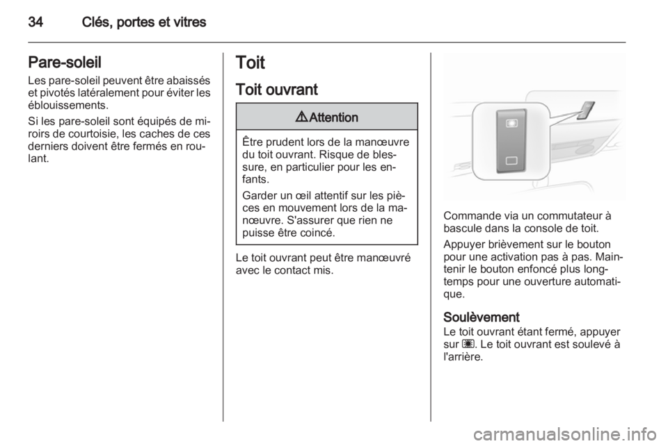 OPEL CORSA 2013  Manuel dutilisation (in French) 