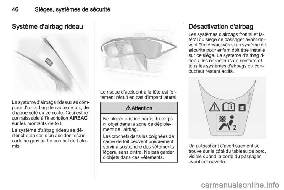 OPEL CORSA 2013  Manuel dutilisation (in French) 