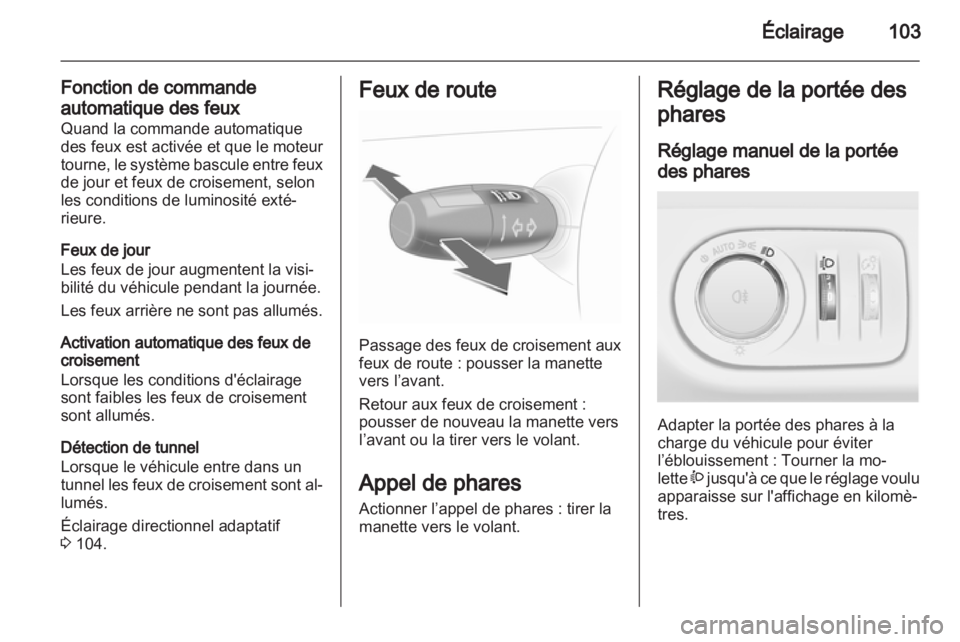OPEL CORSA 2013.5 Manuel dutilisation (in French) OPEL CORSA 2013.5 Manuel dutilisation (in French)
