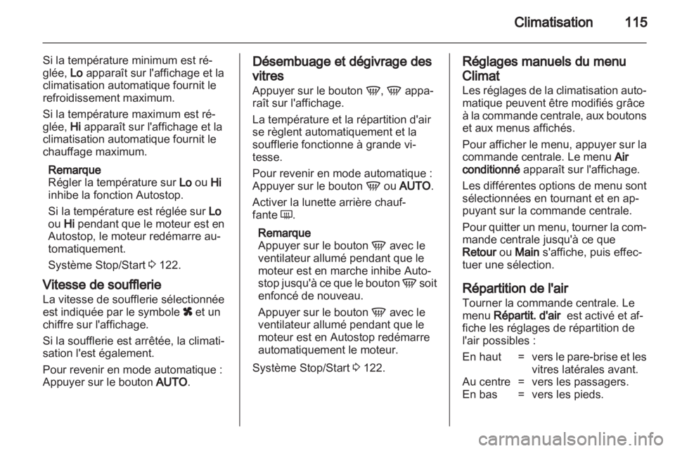 OPEL CORSA 2013.5 Manuel dutilisation (in French) OPEL CORSA 2013.5 Manuel dutilisation (in French)