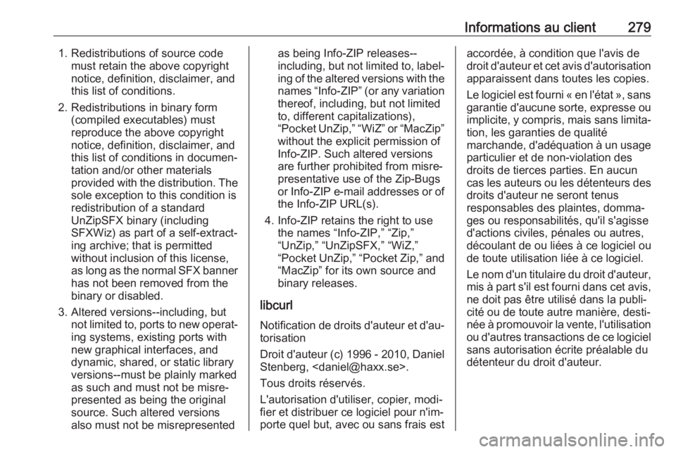 OPEL GRANDLAND X 2019.75 Manuel dutilisation (in French) Informations au client2791. Redistributions of source codemust retain the above copyright
notice, definition, disclaimer, and
this list of conditions.
2. Redistributions in binary form (compiled execu OPEL GRANDLAND X 2019.75 Manuel dutilisation (in French) Informations au client2791. Redistributions of source codemust retain the above copyright
notice, definition, disclaimer, and
this list of conditions.
2. Redistributions in binary form (compiled execu