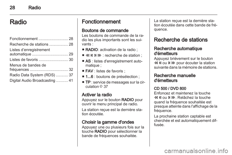 OPEL INSIGNIA 2011  Manuel multimédia (in French) 