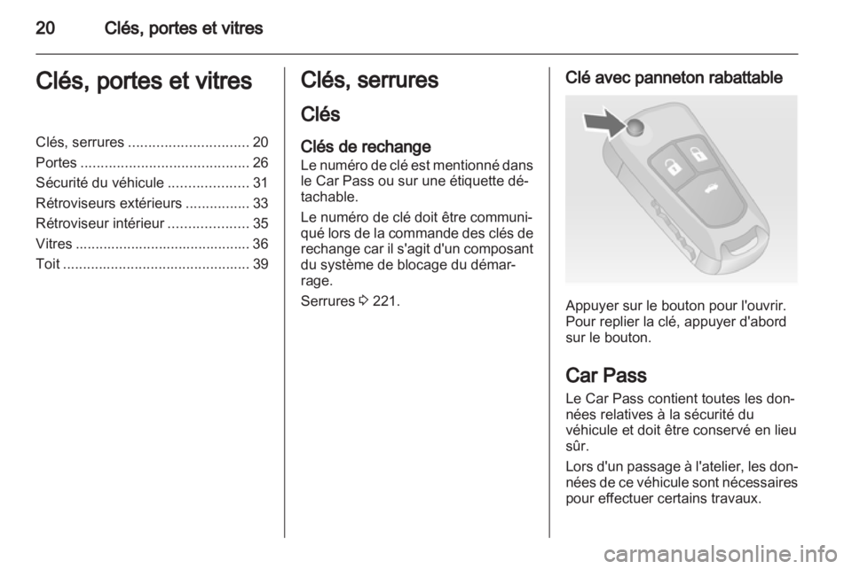 OPEL INSIGNIA 2012  Manuel dutilisation (in French) 