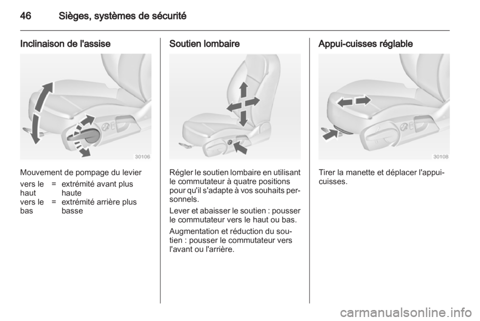 OPEL INSIGNIA 2012  Manuel dutilisation (in French) 