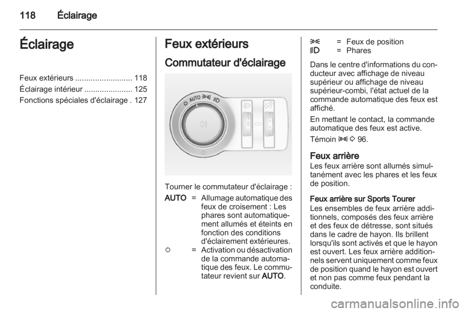 OPEL INSIGNIA 2012.5 Manuel dutilisation (in French) OPEL INSIGNIA 2012.5 Manuel dutilisation (in French)