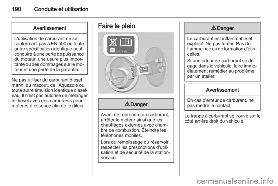 OPEL INSIGNIA 2012.5 Manuel dutilisation (in French) OPEL INSIGNIA 2012.5 Manuel dutilisation (in French)