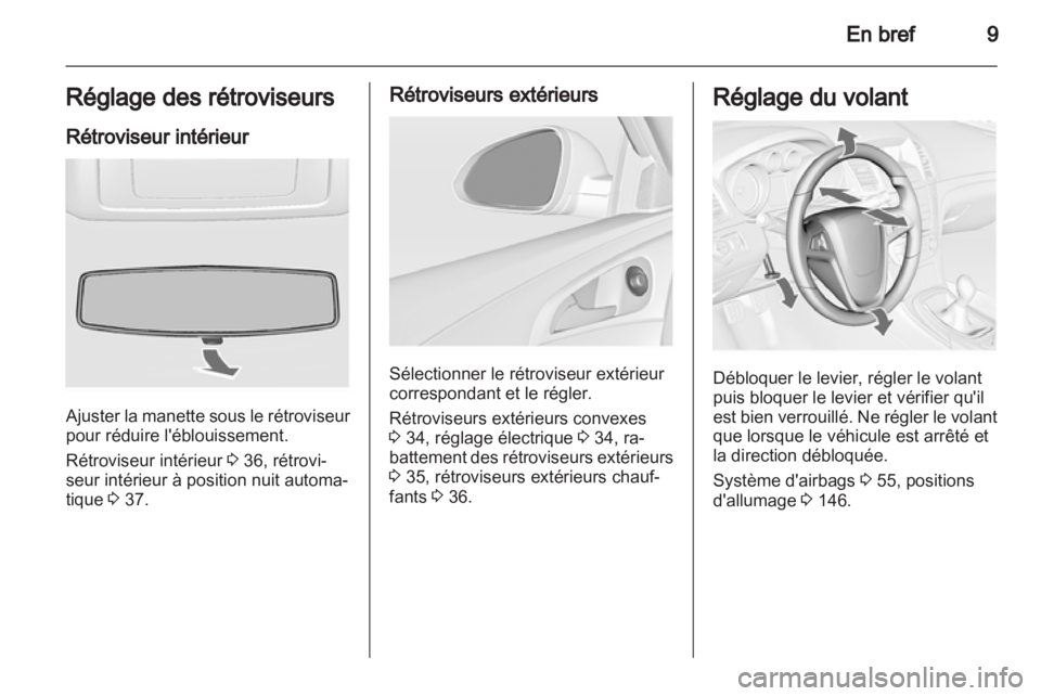 OPEL INSIGNIA 2013  Manuel dutilisation (in French) 