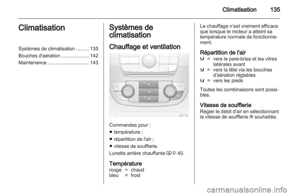 OPEL INSIGNIA 2013  Manuel dutilisation (in French) 