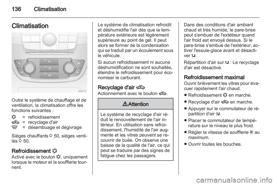 OPEL INSIGNIA 2013  Manuel dutilisation (in French) 