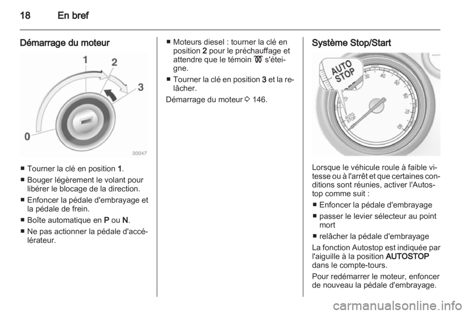 OPEL INSIGNIA 2013  Manuel dutilisation (in French) 