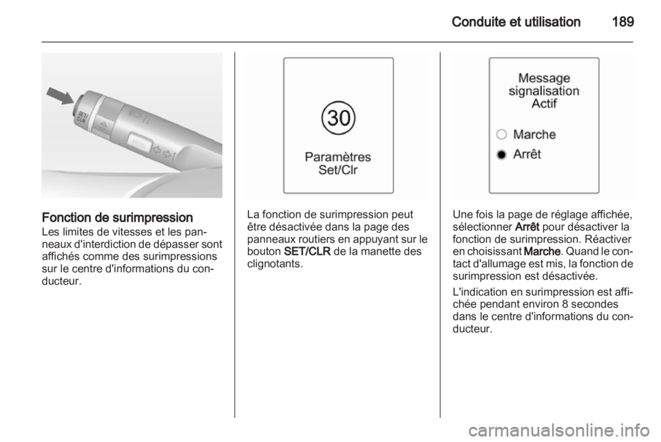 OPEL INSIGNIA 2013  Manuel dutilisation (in French) 