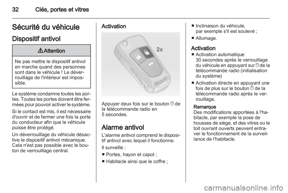 OPEL INSIGNIA 2013 Manuel dutilisation (in French) OPEL INSIGNIA 2013 Manuel dutilisation (in French)