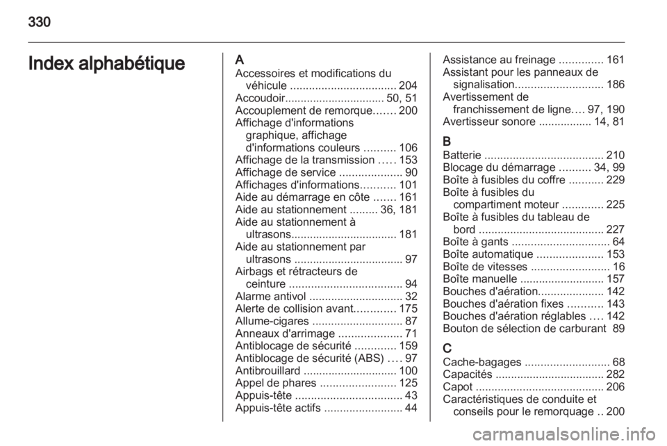 OPEL INSIGNIA 2013  Manuel dutilisation (in French) 
