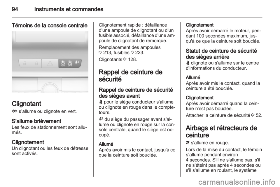 OPEL INSIGNIA 2013 Manuel dutilisation (in French) OPEL INSIGNIA 2013 Manuel dutilisation (in French)