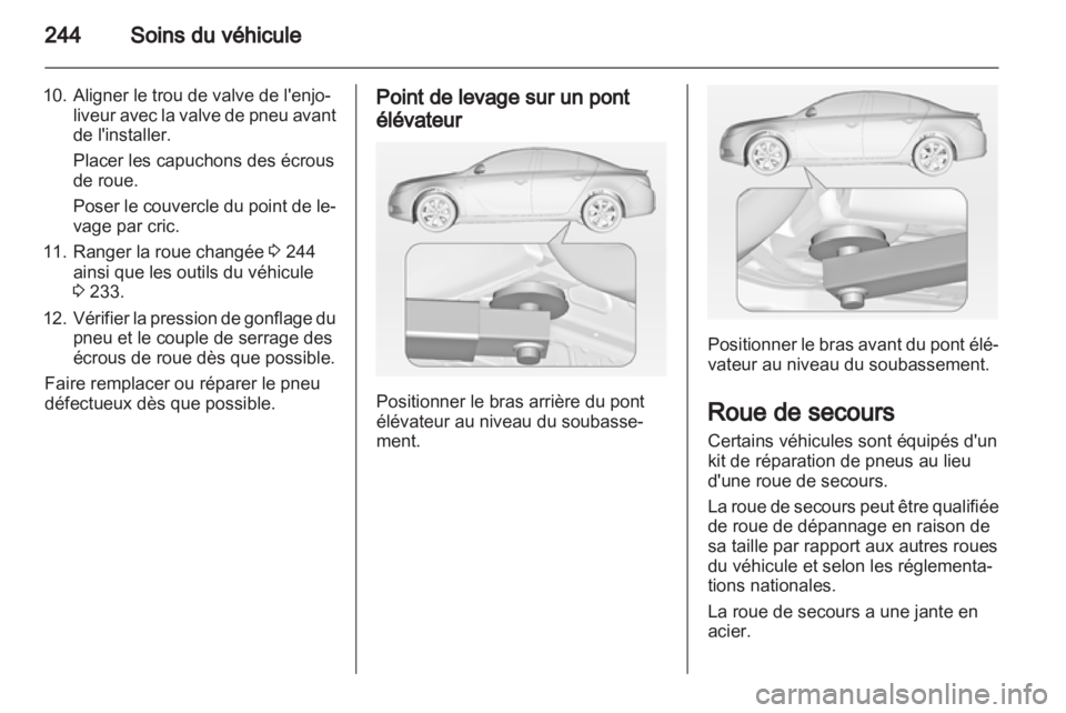 OPEL INSIGNIA 2013.5 Manuel dutilisation (in French) OPEL INSIGNIA 2013.5 Manuel dutilisation (in French)