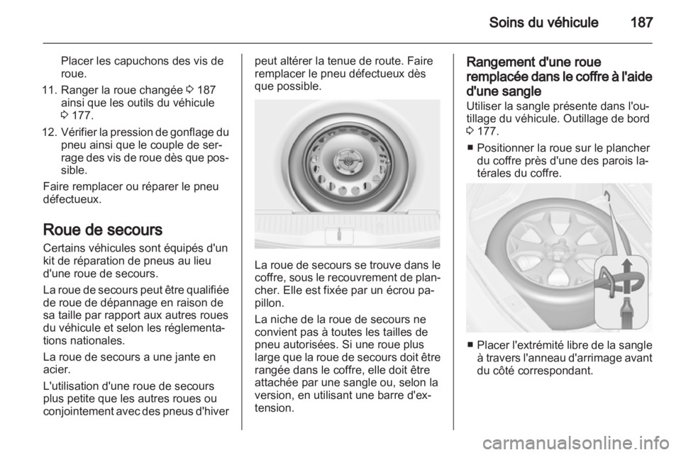 OPEL MERIVA 2011  Manuel dutilisation (in French) 