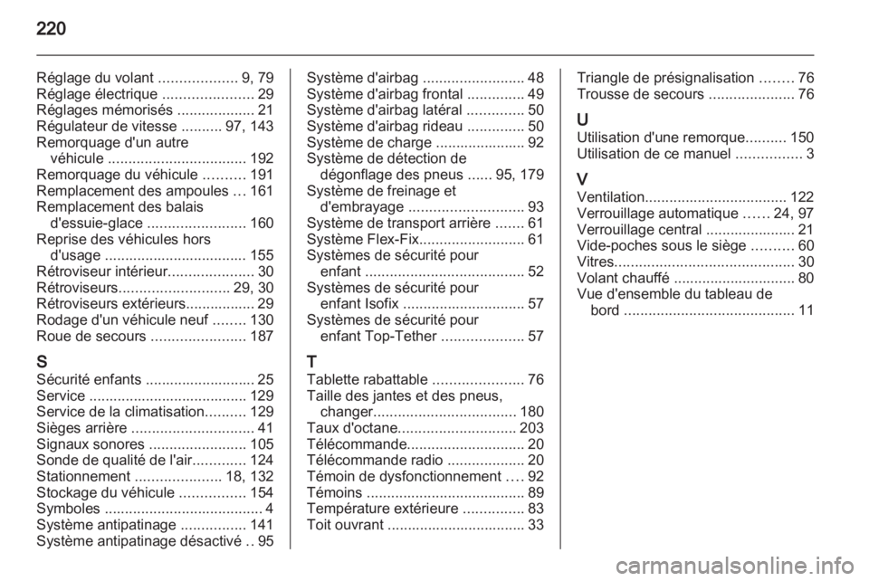 OPEL MERIVA 2011  Manuel dutilisation (in French) 