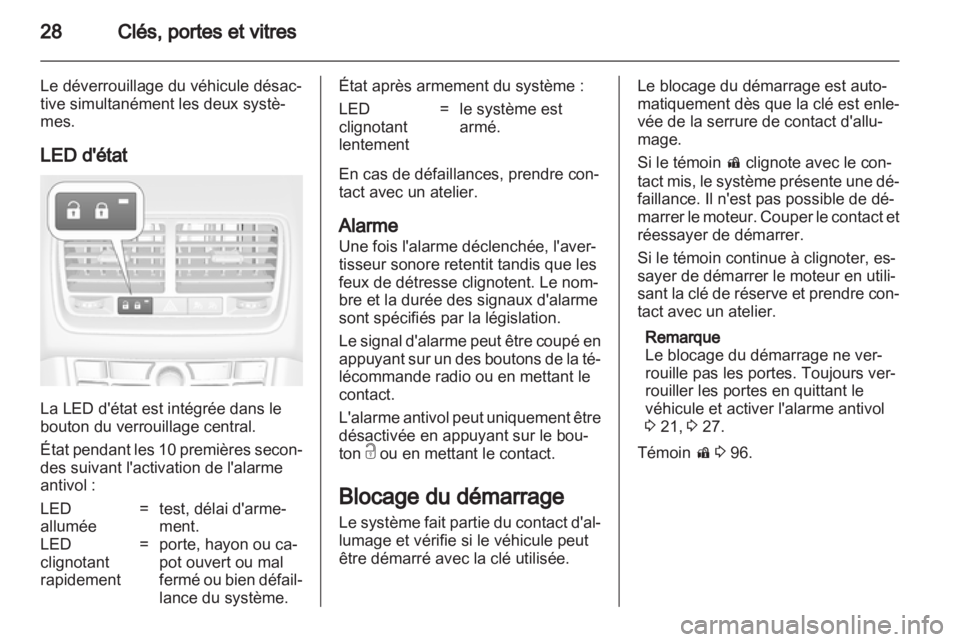 OPEL MERIVA 2011  Manuel dutilisation (in French) 