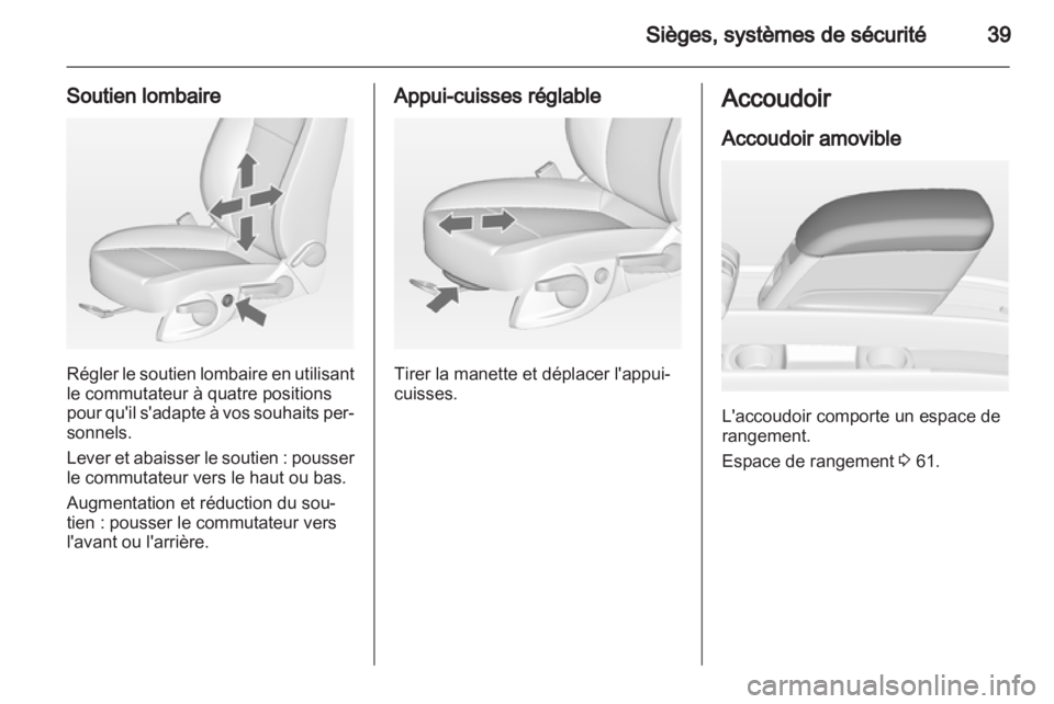 OPEL MERIVA 2011  Manuel dutilisation (in French) 