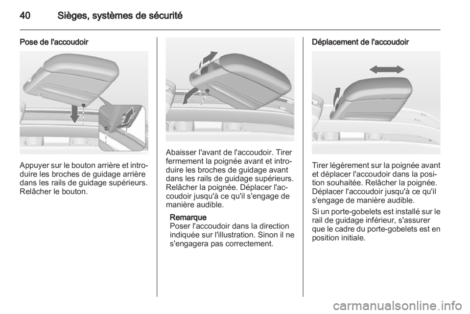 OPEL MERIVA 2011  Manuel dutilisation (in French) 