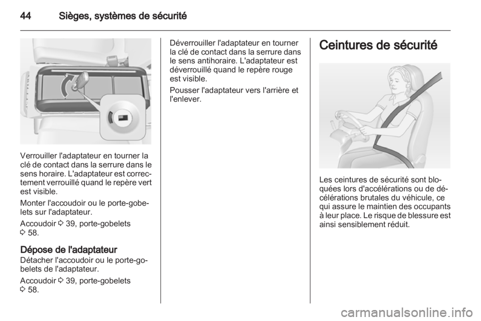 OPEL MERIVA 2011  Manuel dutilisation (in French) 