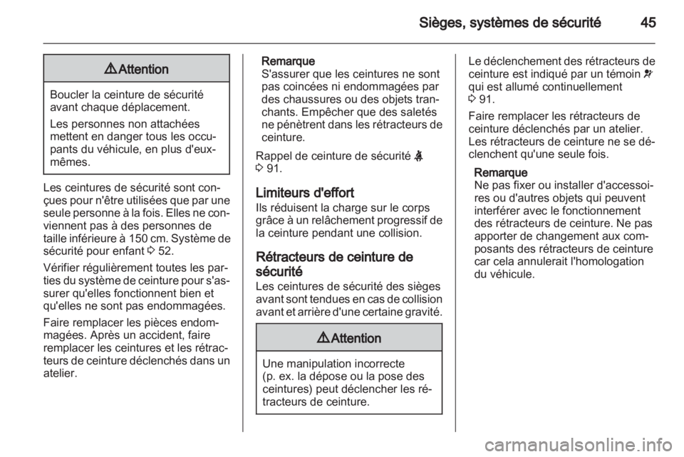 OPEL MERIVA 2011  Manuel dutilisation (in French) 