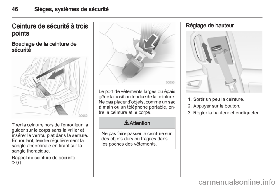 OPEL MERIVA 2011  Manuel dutilisation (in French) 