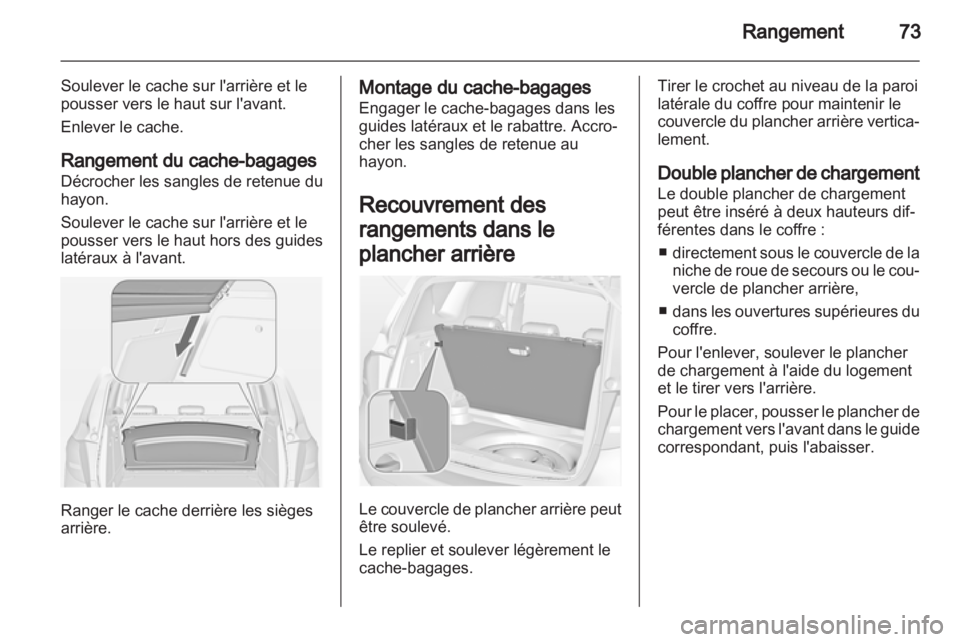 OPEL MERIVA 2011 Manuel dutilisation (in French) OPEL MERIVA 2011 Manuel dutilisation (in French)