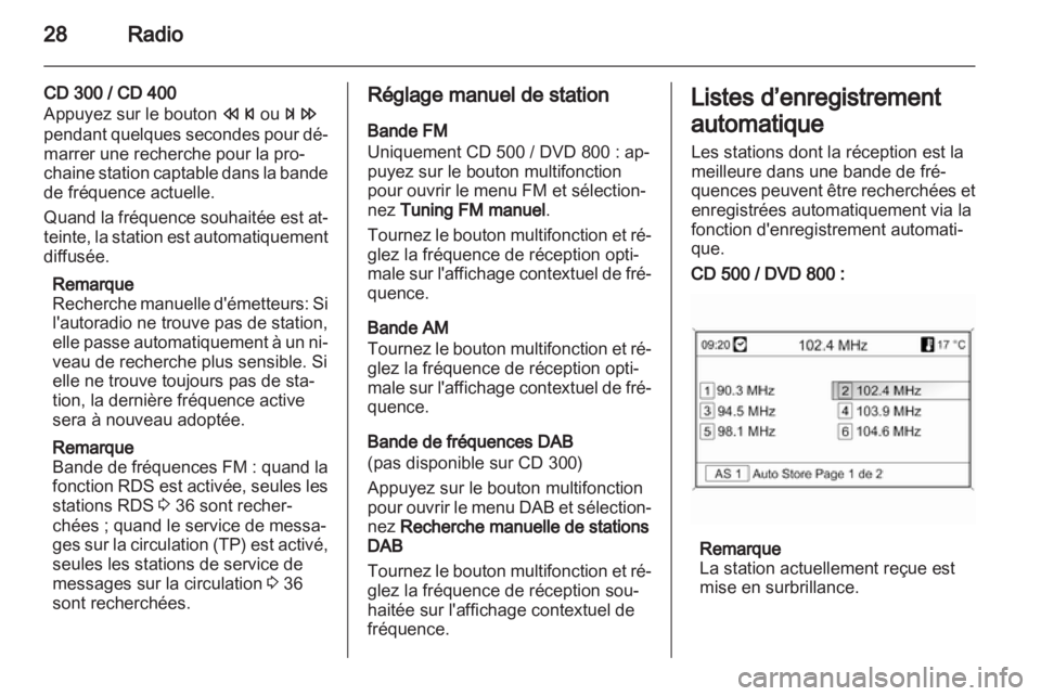 OPEL MERIVA 2011.25  Manuel multimédia (in French) 