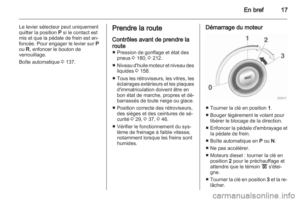 OPEL MERIVA 2011.5  Manuel dutilisation (in French) 