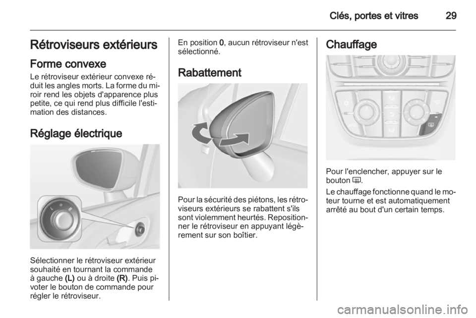 OPEL MERIVA 2011.5  Manuel dutilisation (in French) 
