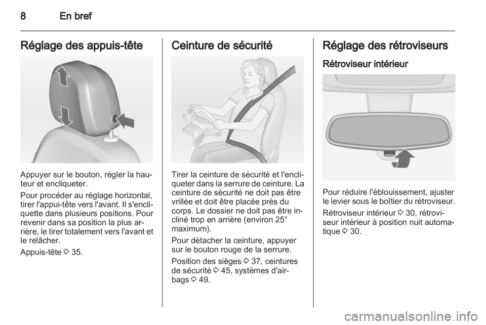 OPEL MERIVA 2011.5  Manuel dutilisation (in French) 