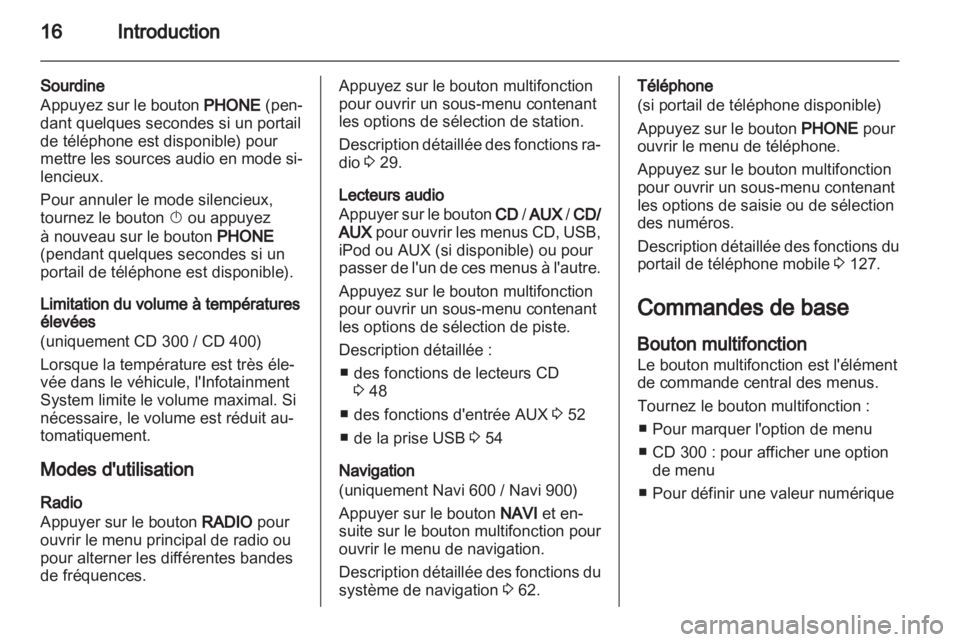OPEL MERIVA 2012  Manuel multimédia (in French) 