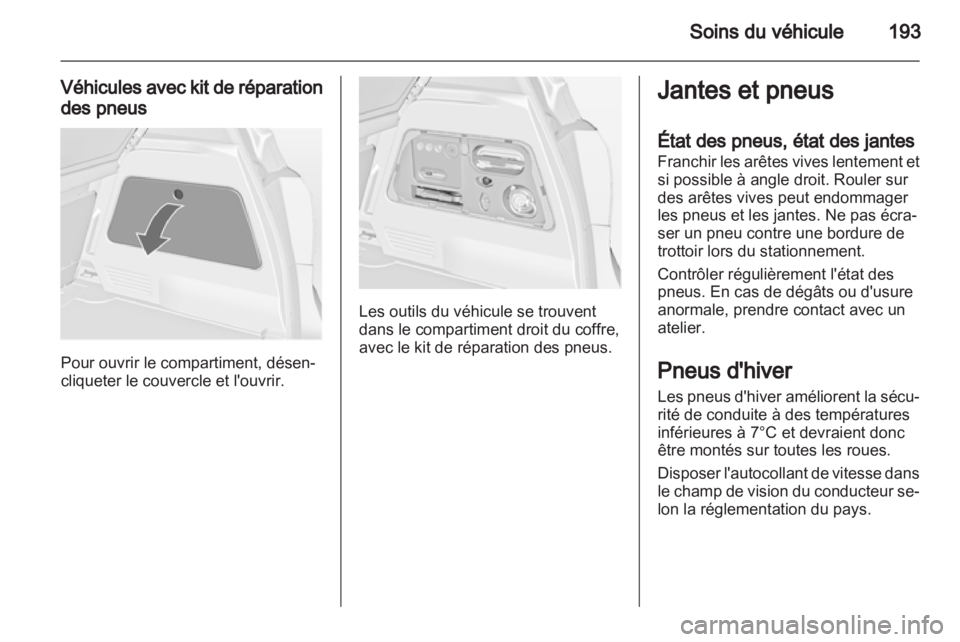 OPEL MERIVA 2012.5  Manuel dutilisation (in French) 